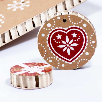 Guirlandes et boules de Noël - Boules de Noël - décorations écologiques - RIPPOTAI