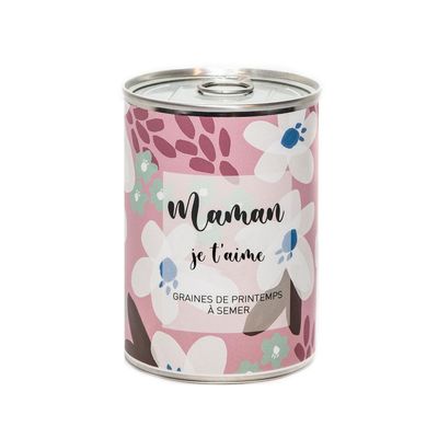 Cadeaux - Kit à semer "Maman je t'aime" Fabriqué en France - MAUVAISES GRAINES