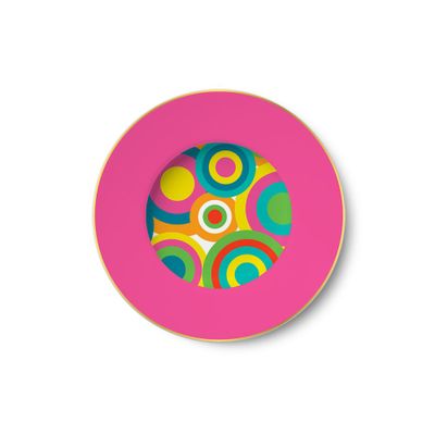 Assiettes au quotidien - Set de 4 - Jeu d’Assiettes à Dessert – Rainbow - HOME BY KRISTY