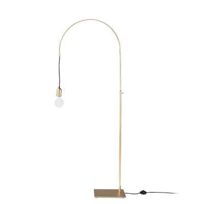 Floor lamps - Floor lamp, adjustable in height in golden steel - ANGEL CERDÁ