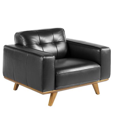 Armchairs - Upholstered armchair upholstered cowhide leather - ANGEL CERDÁ