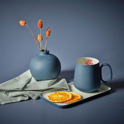 Tasses et mugs - Tube Mug Red Coral - ESMA DEREBOY HANDMADE PORCELAIN