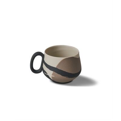 Tasses et mugs - Tube Espresso Cup Colour Wave - ESMA DEREBOY HANDMADE PORCELAIN