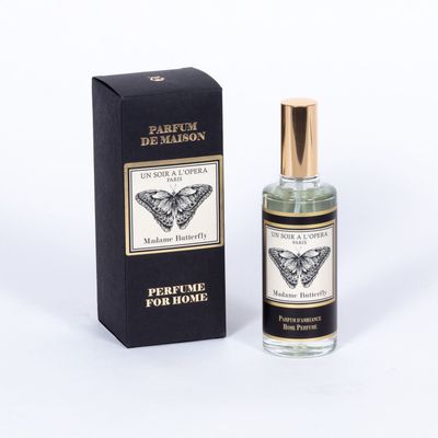 Parfums d'intérieur - MADAME BUTTERFLY - PARFUM DE MAISON - 100 ML - UN SOIR A L'OPERA