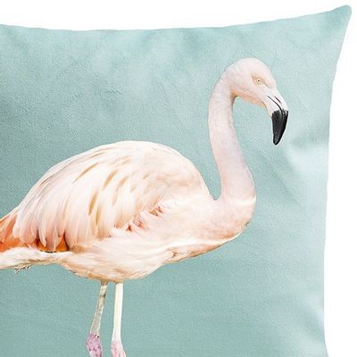 Fabric cushions - Pink Flamingo Pillow - ARTPILO