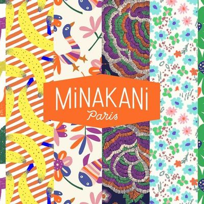 Design textile et surface - Minakani Collection Kid SS24 - MINAKANI PARIS