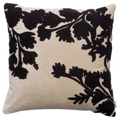 Coussins - Coussin Rosalie brodé Lin 45 x 45 - MAISON VIVARAISE - SDE VIVARAISE WINKLER
