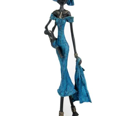 Sculptures, statuettes et miniatures - Grands bronzes - LAFI BALA - BRONZES D'AFRIQUE