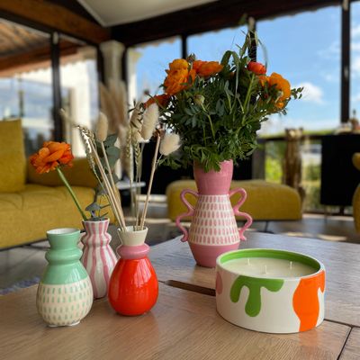 Objets de décoration - BOUGIE AIXOISE MULTICOLORE - CONFIDENCES PROVENCE