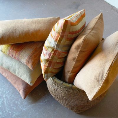 Cushions - June cushion cover LINEN & SILK - ML FABRICS