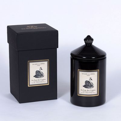 Decorative objects - SWAN LAKE - 100% VEGETABLE WAX SCENTED CANDLE - XL - UN SOIR A L'OPERA