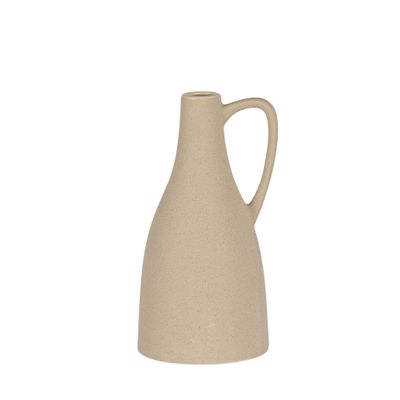 Vases - Vase en céramique grise 15x14x29 cm AX23047 - ANDREA HOUSE