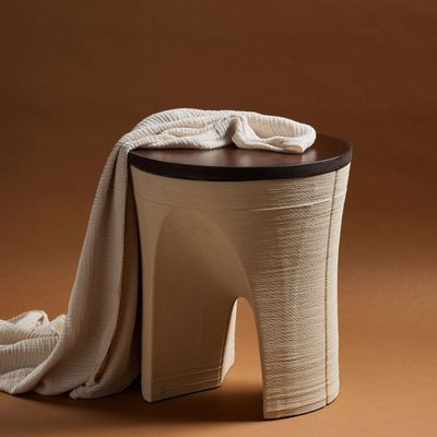 Other tables - PORTAL - 3D Ceramic Printed Side Table - KERAMIK