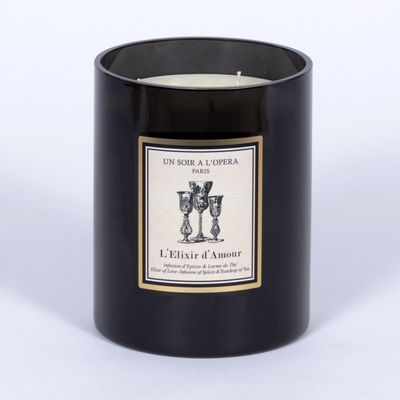 Gifts - THE ELIXIR OF LOVE - 3 WICKS XL - 100% VEGETABLE SCENTED CANDLE - UN SOIR A L'OPERA