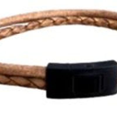 Bijoux - Bracelet cuir - LARIM'ART / PEARLE