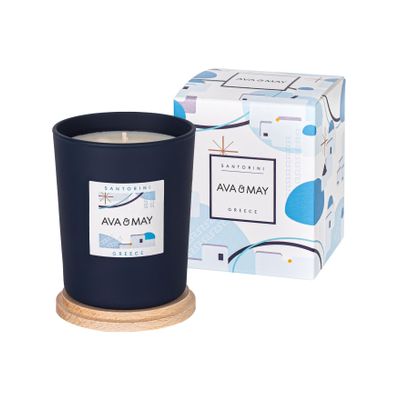 Gifts - Scented Candle Santorini 180g - AVA & MAY