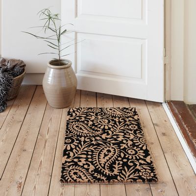 Design objects - Checkered doormat/cashmere/filigree pattern. - IB LAURSEN