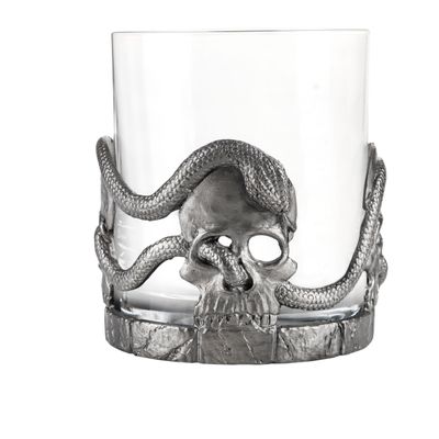 Cristallerie - Gobelet à whisky Skull - A E WILLIAMS (EST 1779) LTD