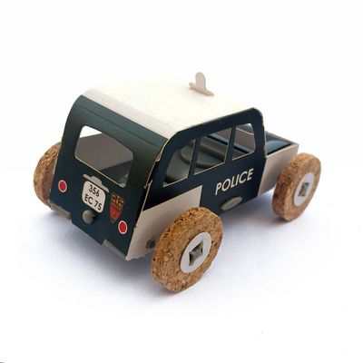 Children's arts and crafts - AUTOGAMI Police Car - LITOGAMI