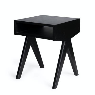 Night tables - Bedside Table - W.T.H. Charcoal Black - DETJER®