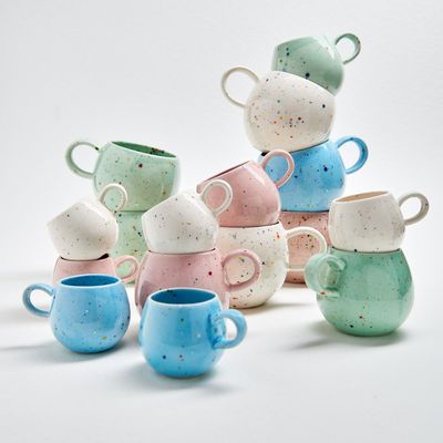 GAÏA tasse en porcelaine blanche - Reminiscence Home