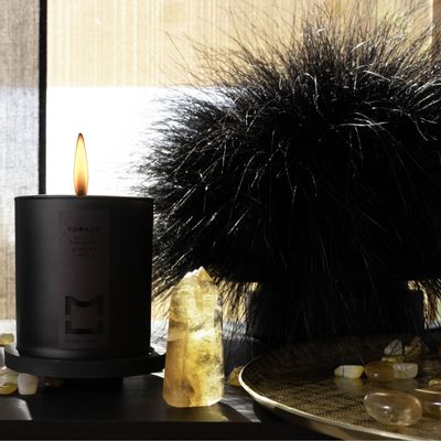 Candles - TOPAZE Scented Candle 140 g - MURIEL UGHETTO
