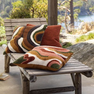 Fabric cushions - Bouclé Cushions - Sagar - CHHATWAL & JONSSON