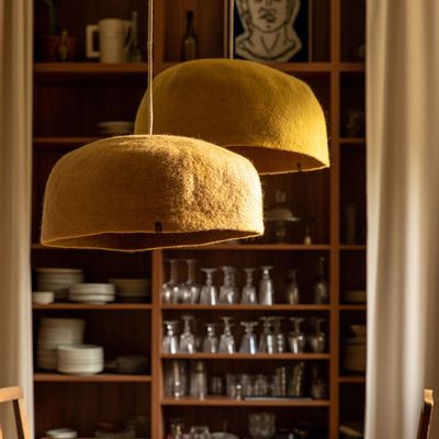 Objets de décoration - HANDMADE FELTED LAMPSHADES - MUSKHANE