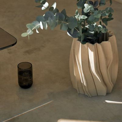 Vases - ORIGAMI - 3D Ceramic Printed Decorative Vase - KERAMIK