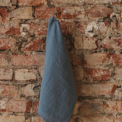 Dish towels - Dark Grey Linen Kitchen Towel - LINEN SPELLS