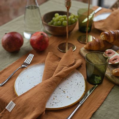 Serviettes - Serviettes en lin à la cannelle - LINEN SPELLS
