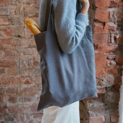 Homewear - Linen Everyday Daily Tote Bag - LINEN SPELLS