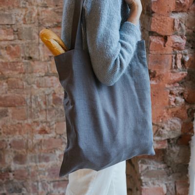 Homewear - Linen Everyday Daily Tote Bag - LINEN SPELLS