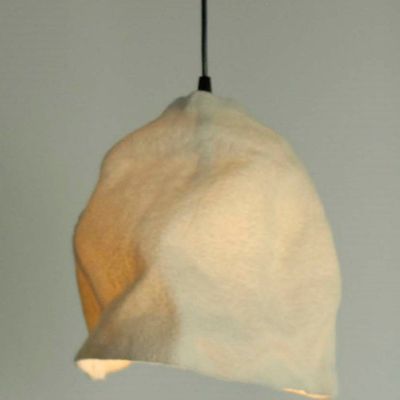 Decorative objects - CAMPANA hanging lamp. Created and handmade in France. - MONA PIGLIACAMPO . ATELIER SOL DE MAYO