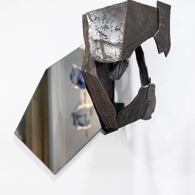 Mirrors - Sculptural mirror 1/2022 - CÉCILE GEIGER SCULPTURES