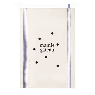 Tea towel - MAMIE GATEAU - TEA TOWEL - FAMILY - PIED DE POULE