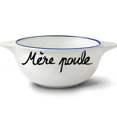 Bowls - MÈRE POULE - BOL BRETON REVISITÉ - PIED DE POULE