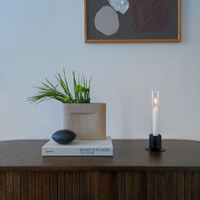 Design objects - Candleholder KATTVIK - matte black - KATTVIKDESIGN