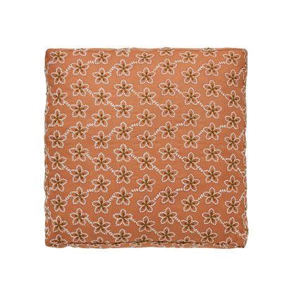 Fabric cushions - Copper Flowers - Cushion Cover - ALEXANDRE TURPAULT