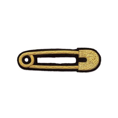 Brooches - Large safety pin brooch - MACON & LESQUOY