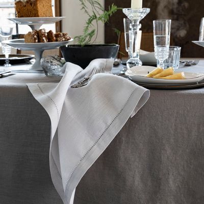 Table linen - Florence Argent - Napkin, placemat, tablerunner and tablecloth - ALEXANDRE TURPAULT