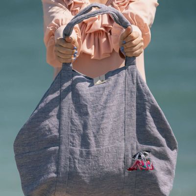 Bags and totes - BEACH BAG OCEAN BLUE - GENUIN