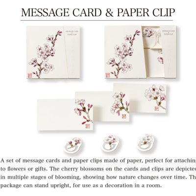 Stationery - MESSAGE CARDS & PAPER CLIPS - NAKABI¿¿¿¿