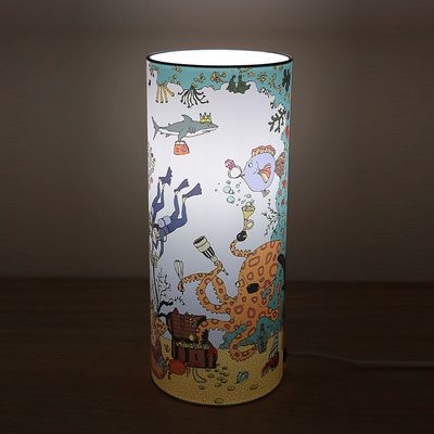 Children's lighting - UNDER THE OCEAN table lamp - R&M COUDERT
