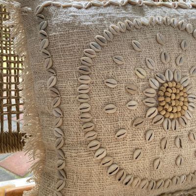 Coussins - Coussin perlé Tahiti - MY BALI LIVING