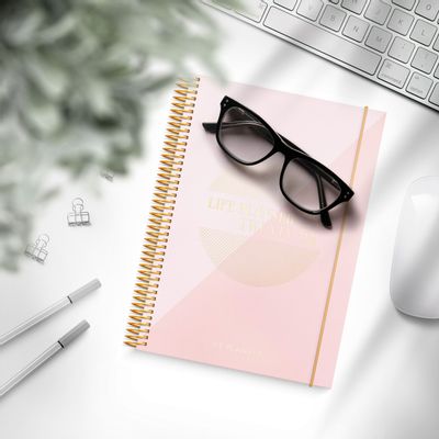 Papeterie bureau - Life Planner pink - BURDE PUBLISHING AB