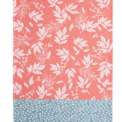 Tea towel - Red Foliage/Jacquard Tea Towel - COUCKE