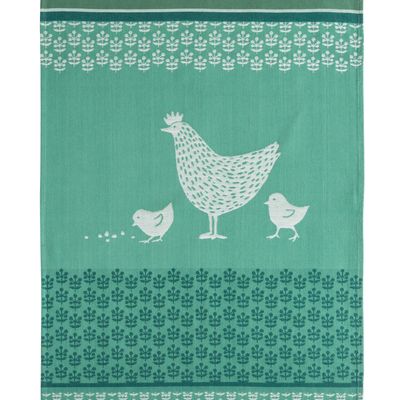 Tea towel - Jacquard cocotte/tea towel - COUCKE