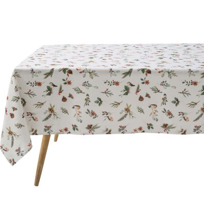 Table linen - Christmas magic/Tablecloth printed in mixed colors - COUCKE