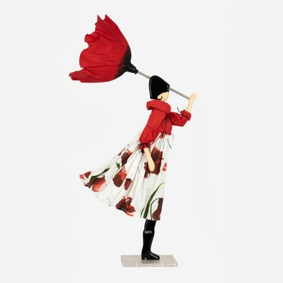 Sculptures, statuettes and miniatures - RHOEAS - Blooming Girl Table Lamp - SKITSO